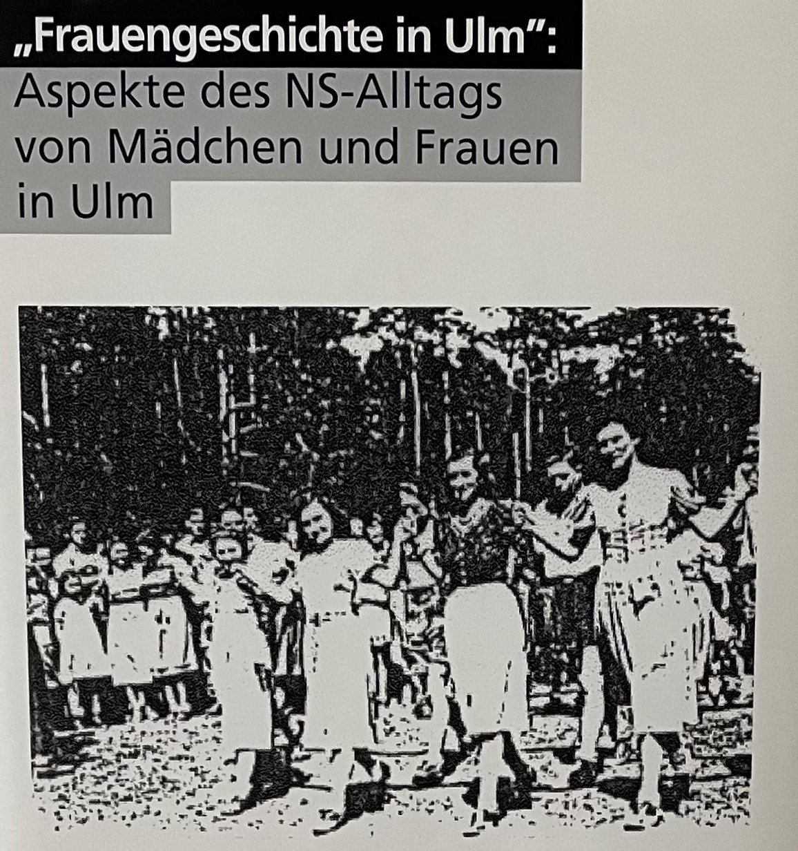Titelbild Frauen in der NS-Zeit