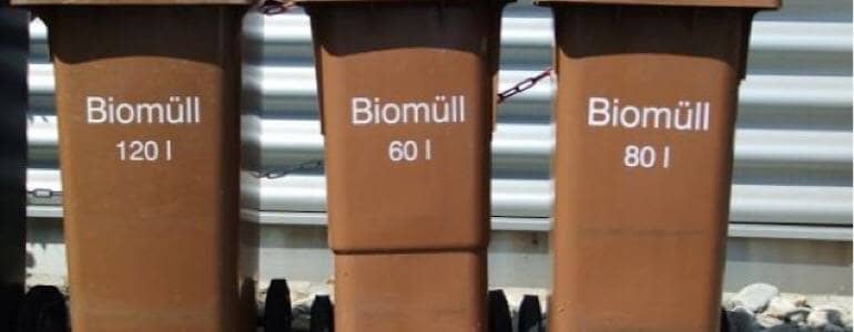 Biomüllbehälter