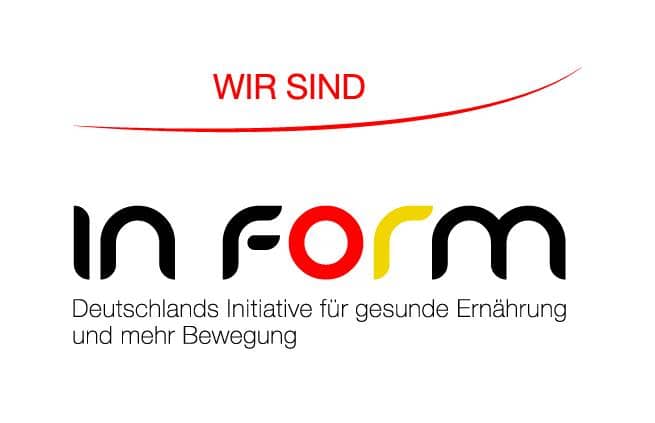 Logo "Wir sind in Form"