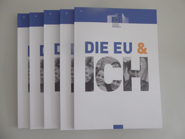 Die Broschüre "Die EU & Ich"