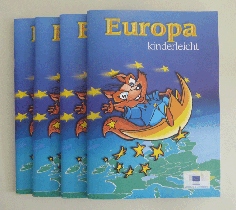 Die Broschüre "Europa kinderleicht"