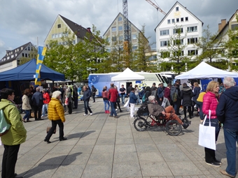 Europa-Aktionstag auf dem Münsterplatz