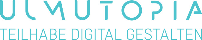 Logo Ulmutopia Teilhabe digital gestalten