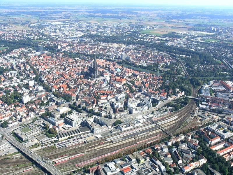 Luftbild Ulm Neu-Ulm
