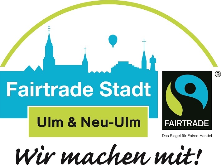 Fairtrade Town Logo Ulm Neu-Ulm