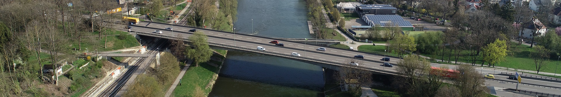 Luftbild Adenauerbrücke 2019