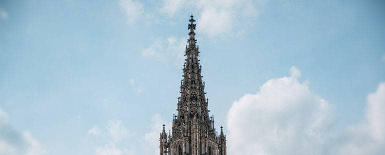 Turmspitze des Ulmer Münsters