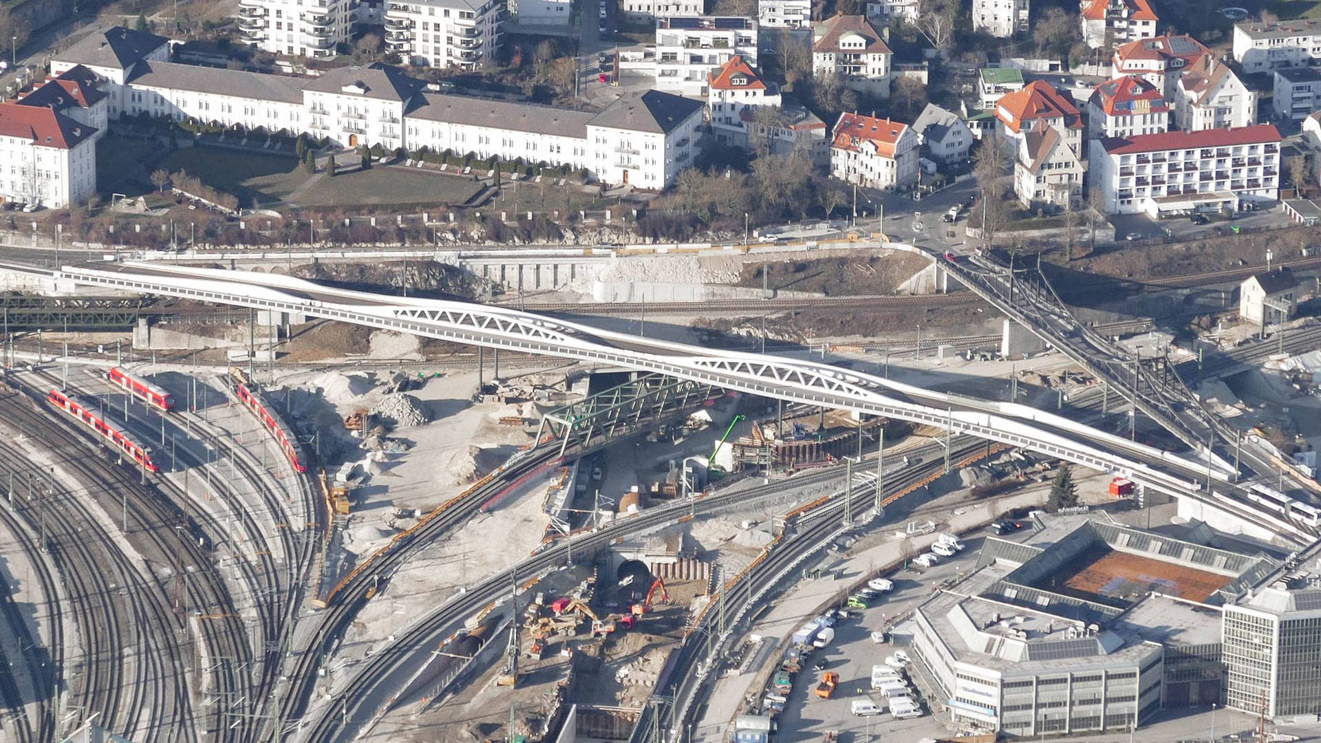 Luftbild Kinelesbergbrücke