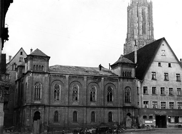 Die alte Ulmer Synagoge