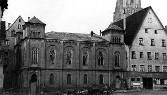 Die alte Synagoge - 1938