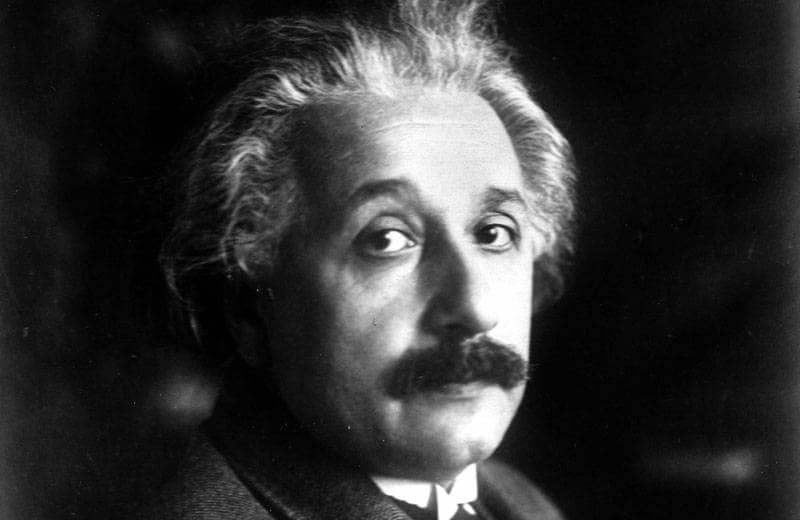Porträt von Albert Einstein