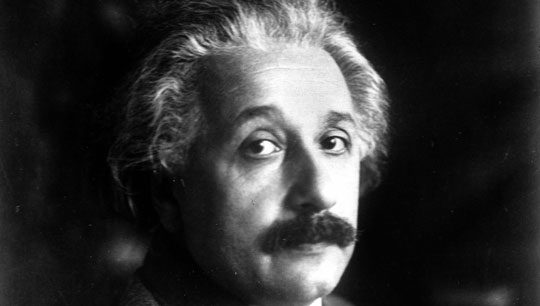 Porträt von Albert Einstein