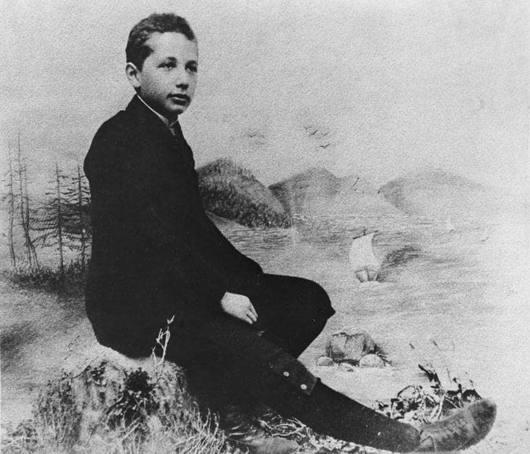 Ein Jugendbild Albert Einsteins